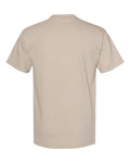 American Apparel 1301 Heavyweight Cotton Tee - Sand - back
