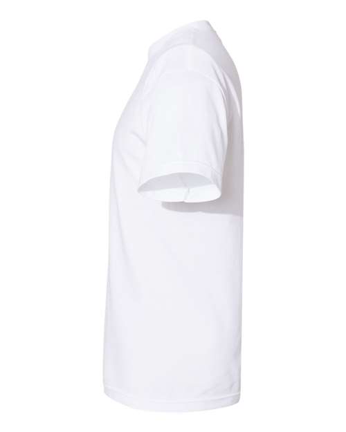 American Apparel 1301 Heavyweight Cotton Tee - White - side
