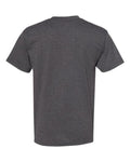 American Apparel 1301 Heavyweight Cotton Tee - Heather Charcoal - back