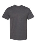 American Apparel 1301 Heavyweight Cotton Tee - Heather Charcoal - front