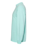 American Apparel 1304 Unisex Heavyweight Cotton Long Sleeve Tee - Celadon - side