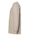 American Apparel 1304 Unisex Heavyweight Cotton Long Sleeve Tee - Sand - side