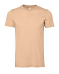 Bella+Canvas BC3001CVC Unisex Heather CVC Short Sleeve Tee - Heather Sand Dune - front
