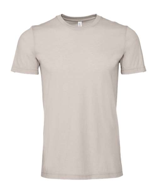 Bella+Canvas 3001CVC Unisex Heather CVC Short Sleeve Tee - Heather Cool Grey - front
