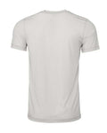 Bella+Canvas 3001CVC Unisex Heather CVC Short Sleeve Tee - Heather Cement - back