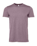 Bella+Canvas BC3001CVC Unisex Heather CVC Short Sleeve Tee - Heather Purple - front