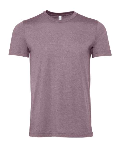 Bella+Canvas BC3001CVC Unisex Heather CVC Short Sleeve Tee - Heather Purple - front