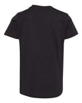 Bella + Canvas 3001Y Youth Jersey Tee - Vintage Black - back