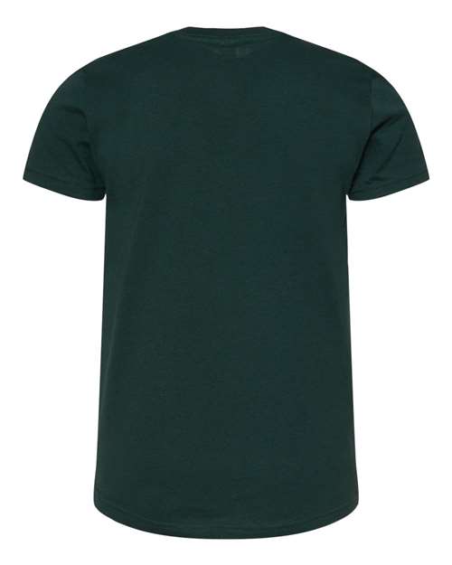 Bella + Canvas 3001Y Youth Jersey Tee - Forest - back