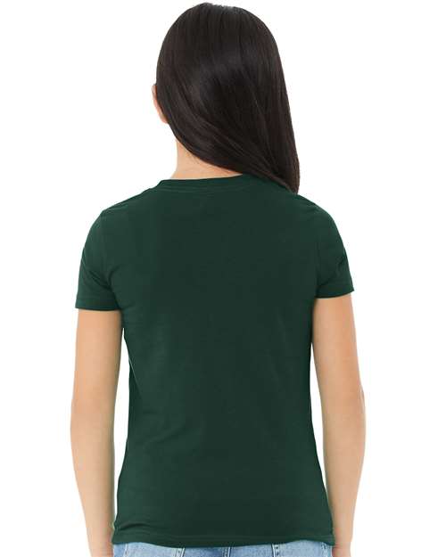Bella + Canvas 3001Y Youth Jersey Tee - Forest - model back