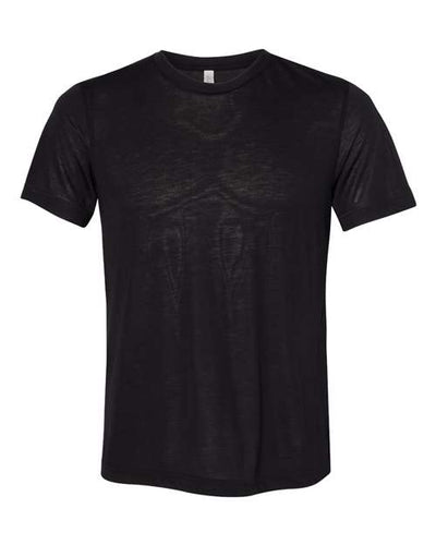 BELLA + CANVAS 3880 Unisex Viscose Fashion Tee - Black - front