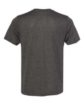 BELLA + CANVAS 3880 Unisex Viscose Fashion Tee - Dark Grey Heather - back
