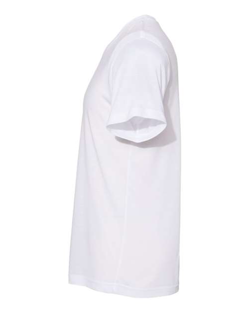 BELLA + CANVAS 3880 Unisex Viscose Fashion Tee - White - side