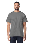 Gildan 8300 Unisex DryBlend Pocket T-Shirt - Sport Grey - model front