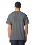 Gildan 8300 Unisex DryBlend Pocket T-Shirt - Graphite Heather - model back