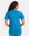 Hanes 5280 Essential-T T-Shirt - Teal - model back