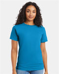 Hanes 5280 Essential-T T-Shirt - Teal - model front