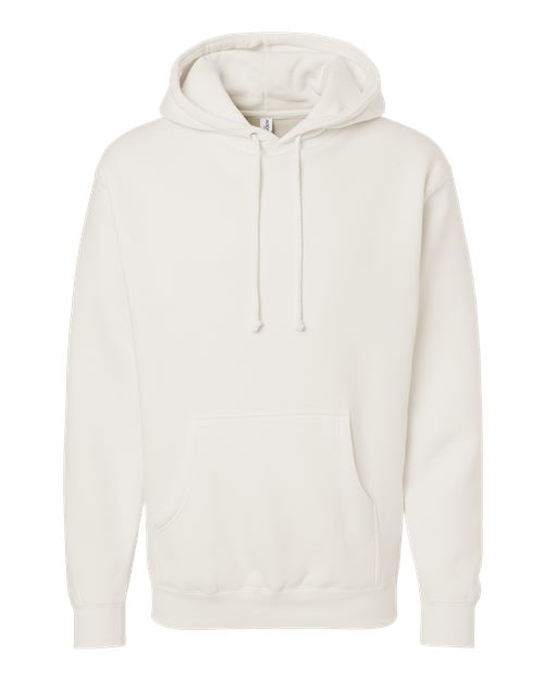 Independent Trading Co. IND4000 Heavyweight Hooded Sweatshirt - Bone - flat front