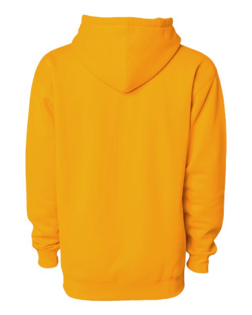 Independent Trading Co. IND4000 Heavyweight Hooded Sweatshirt - Gold - back
