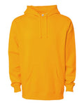 Independent Trading Co. IND4000 Heavyweight Hooded Sweatshirt - Gold - flat front