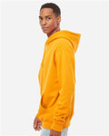 Independent Trading Co. IND4000 Heavyweight Hooded Sweatshirt - Gold - model side