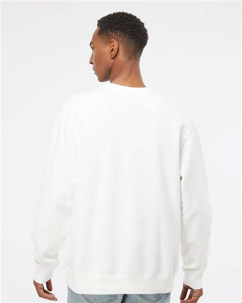Independent Trading Co. PRM3500 Unisex Midweight Pigment-Dyed Crewneck Sweatshirt - Prepared For Dye - model back