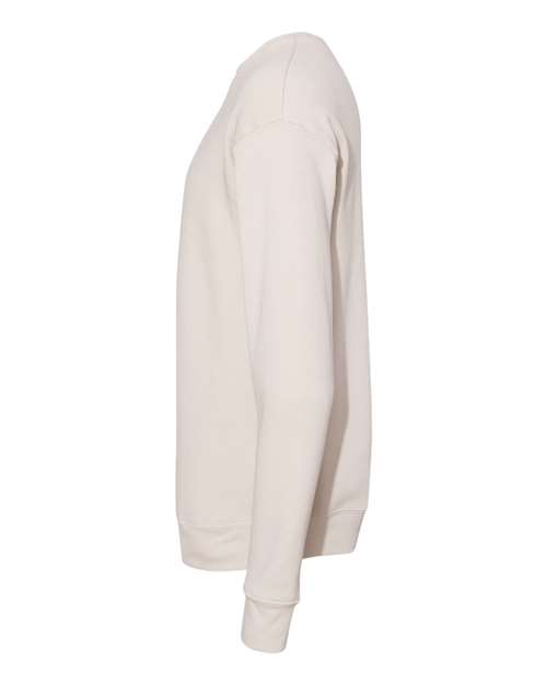 Bella + Canvas 3945 Sponge Fleece Drop Shoulder Crewneck Sweatshirt - Heather Dust - side