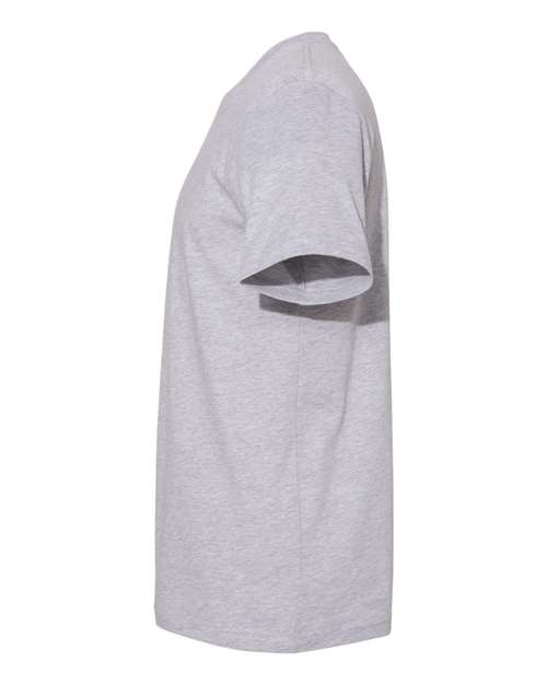 BELLA + CANVAS 3301 Unisex Sueded Tee - Athletic Heather - side