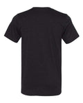 BELLA + CANVAS 3301 Unisex Sueded Tee - Black Heather - back