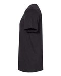BELLA + CANVAS 3301 Unisex Sueded Tee - Black Heather - side