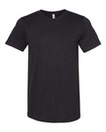 BELLA + CANVAS 3301 Unisex Sueded Tee - Black Heather - front