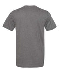 BELLA + CANVAS 3301 Unisex Sueded Tee - Deep Heather - back