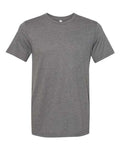 BELLA + CANVAS 3301 Unisex Sueded Tee - Deep Heather - front