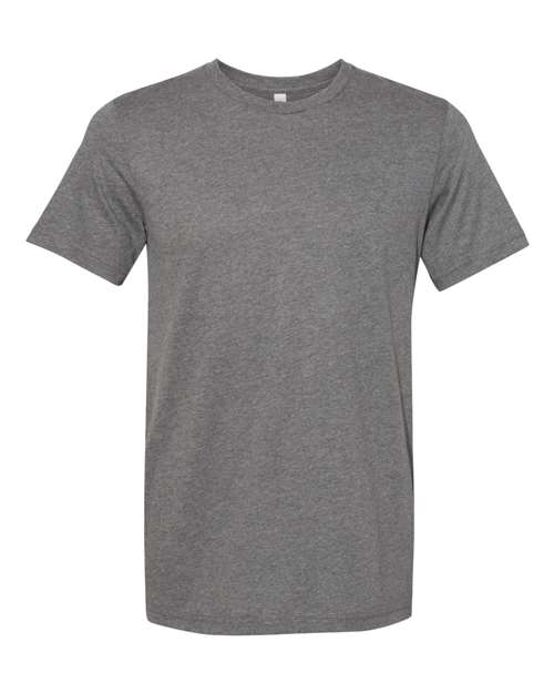 BELLA + CANVAS 3301 Unisex Sueded Tee - Deep Heather - front
