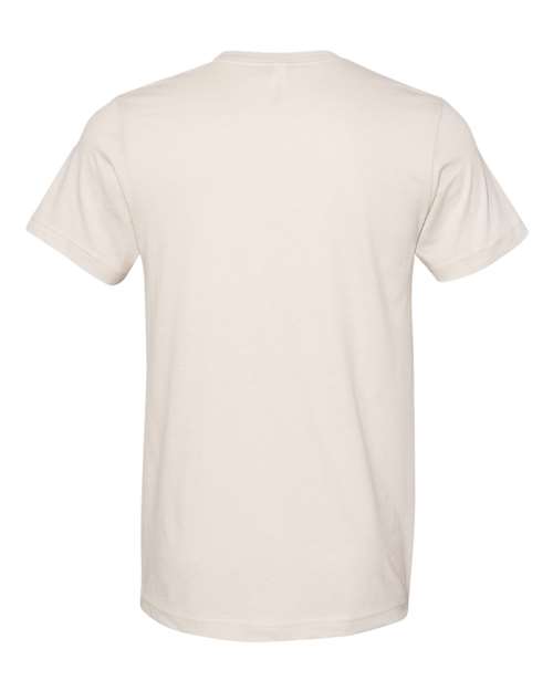 BELLA + CANVAS 3301 Unisex Sueded Tee - Heather Dust - back