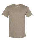 BELLA + CANVAS 3301 Unisex Sueded Tee - Heather Olive - front