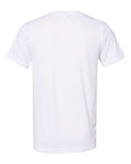 BELLA + CANVAS 3301 Unisex Sueded Tee - Solid White Blend - back