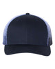 Navy/ Navy to White Fade