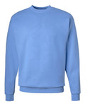 Hanes P160 EcoSmart Crewneck Sweatshirt - Carolina Blue - flat front