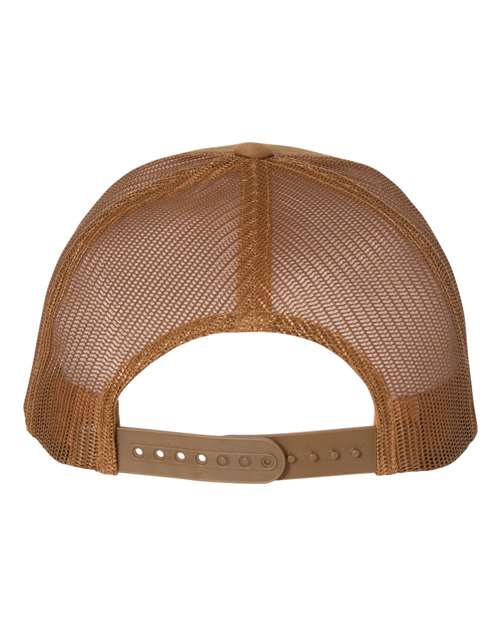 Yupoong 6606 Retro Trucker Cap - Caramel - back