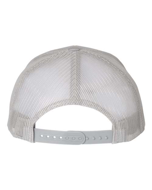 Yupoong 6606 Retro Trucker Cap - Silver - back