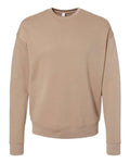 Bella + Canvas 3945 Sponge Fleece Drop Shoulder Crewneck Sweatshirt - Tan - front