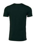 Bella+Canvas 3001CVC Unisex Heather CVC Short Sleeve Tee - Heather Emerald - back