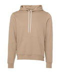 Bella+Canvas BC3719 Unisex Sponge Fleece Pullover Hoodie - Tan - front