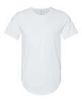 BELLA + CANVAS 3003 Men's Jersey Curved Hem Tee - White - front