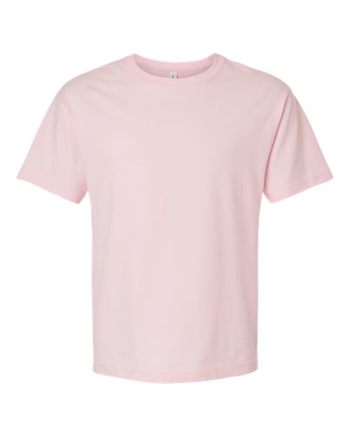 Bella + Canvas 3010 6 oz. Heavyweight Tee - Soft Pink - flat front