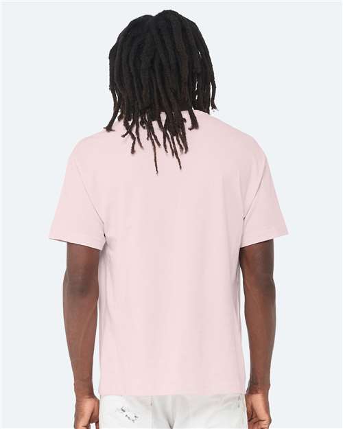 Bella + Canvas 3010 6 oz. Heavyweight Tee - Soft Pink - model back