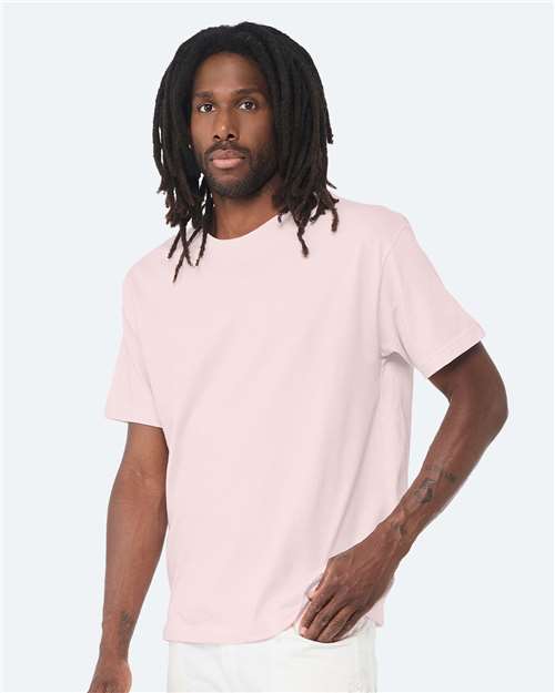Bella + Canvas 3010 6 oz. Heavyweight Tee - Soft Pink - model side