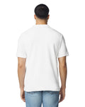Gildan 85800 Unisex Hammer Pique Polo - White - model back