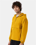 Champion CO200 Unisex Packable Anorak Jacket - Gold - model side